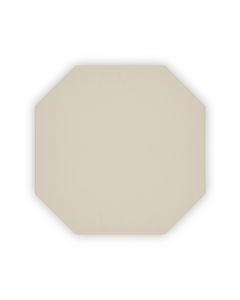 Geometric White Octagon